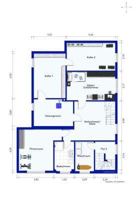Grundriss Kellergeschoss