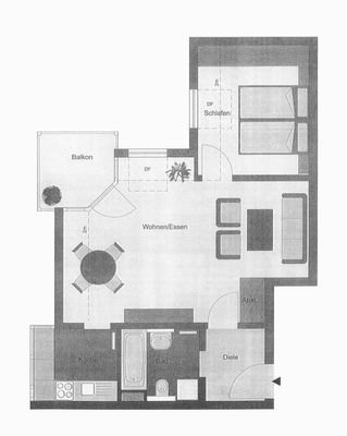 Grundriss WE 108,Robinienweg 6