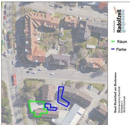 Draufsicht Helikopterbild