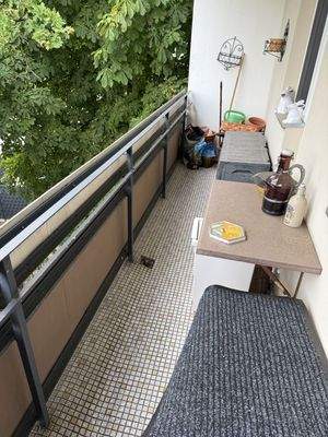 Vorderer Balkon - untere Wohnung