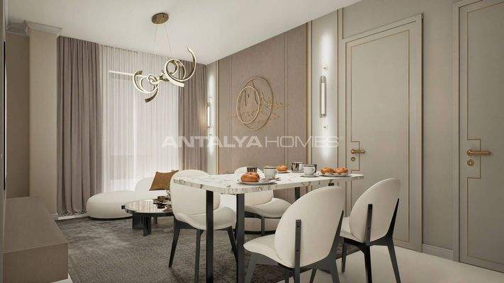 Duplex Flats in a Complex with Pool and Gym in Alanya Center