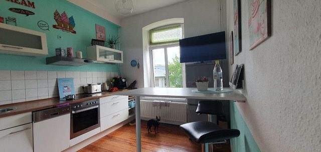 Küche der 63 m²- Wohnung