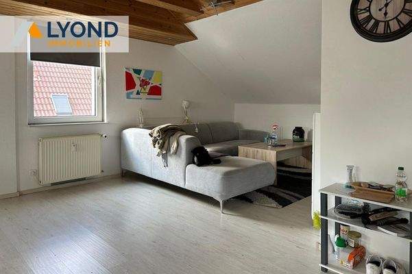 Wohnzimmer Dachgeschosswohnung