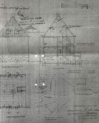 Grundriss DG, Schnitt, Ansicht, Lageplan