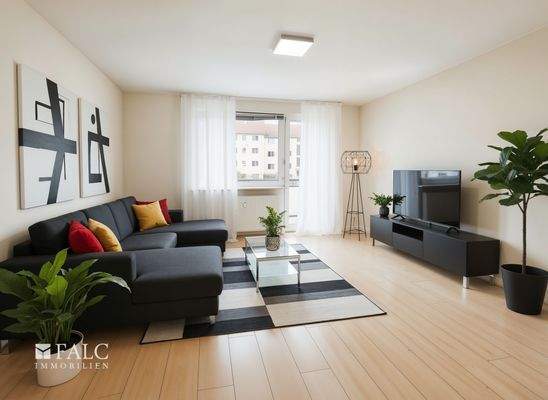 Wohnzimmer - (KI generiert)