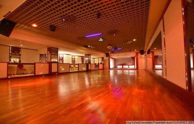 Partybeleuchtung im Untergeschoss