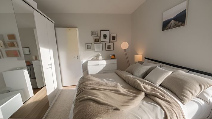 Schlafzimmer (KI editiert)