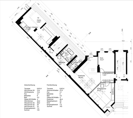 Planungsoption WE14 TE