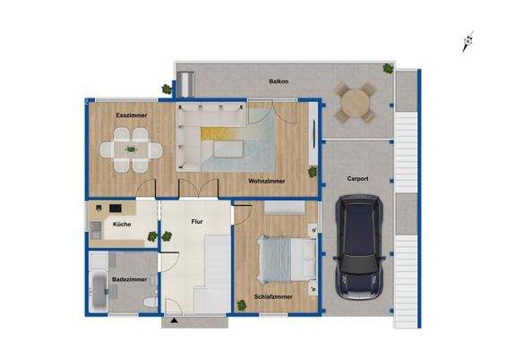 Grundriss Erdgeschoss