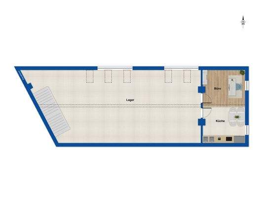 Grundriss Werkstatt DG