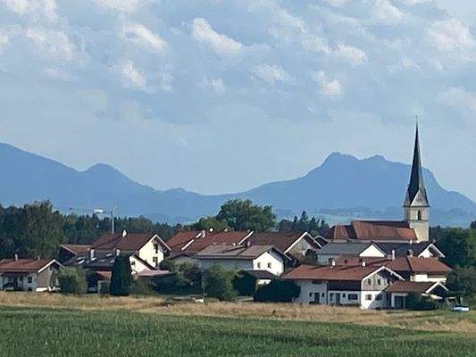 Blick auf das Dorf