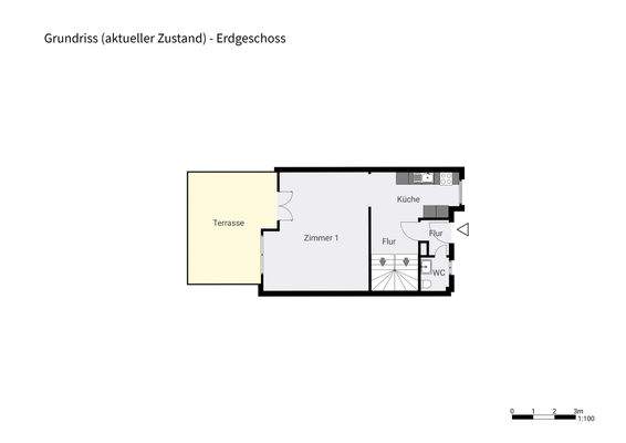 Grundriss - aktueller Zustand - EG