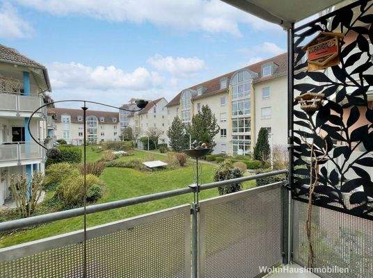 Der Blick ins Grüne