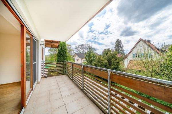 Balkon im Obergeschoss