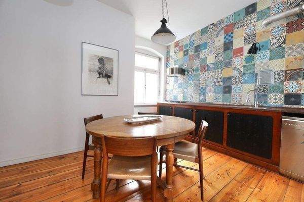 Küche und Essbereich