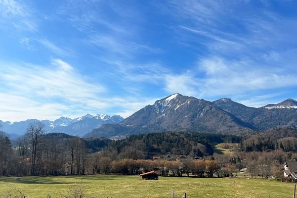 Ausblick auf die herrliche Naturlandschaft