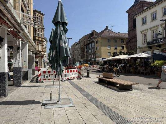 Fussgängerzone Kaiserstraße Karlsruhe