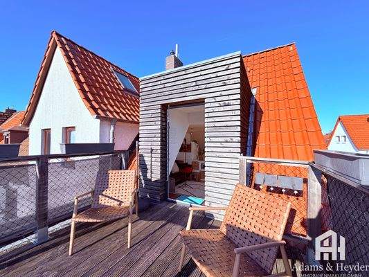 sonnige Terrasse, Bild 3