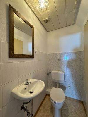 Zusätzliche Toilette Anbau im OG