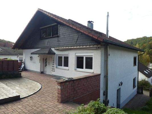 Weitere Ansicht mit Terrasse