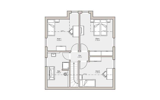 Grundriss Dachgeschoss
