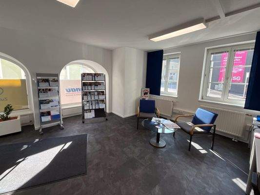 Vermietete Büroflächen im EG