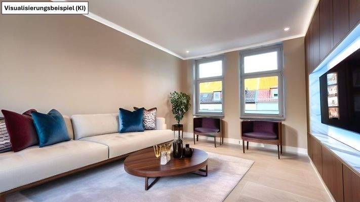 Wohnzimmer Illustration