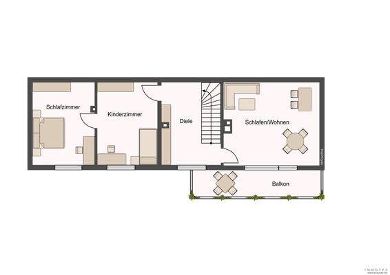 Grundriss Obergeschoss