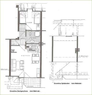 Grundriss der Wohnung