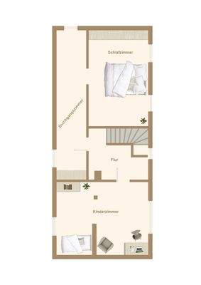 Haus 1 - Obergeschoss