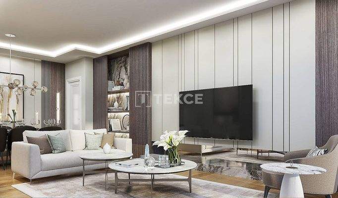 Elegant Apartments with Sea View in İstanbul Maltepe