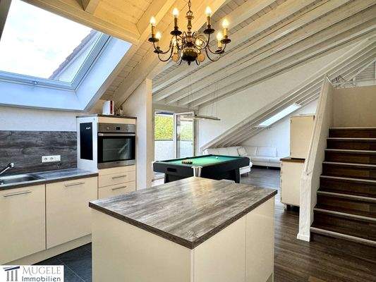 Küche/Essbereich/Wohnbereich 