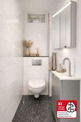 Visualisierung Gäste-WC