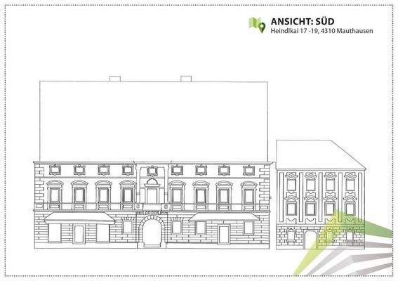 Planskizze Hausansicht