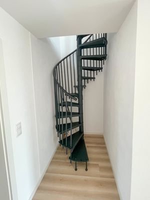 Treppe zum Studio