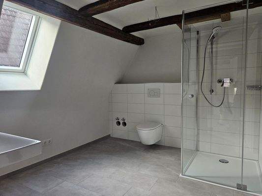 Tageslichtbad mit Dusche DG