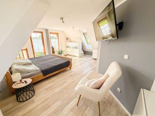 Hauptschlafzimmer im Obergeschoss