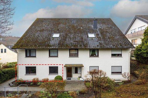 Außenansicht, Lage der Wohnung