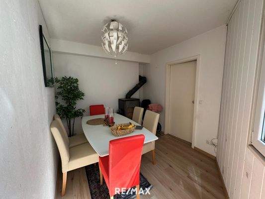 Wohnung - Essbereich - Holzofen