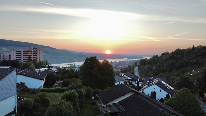 Sonnenaufgang in Bingen