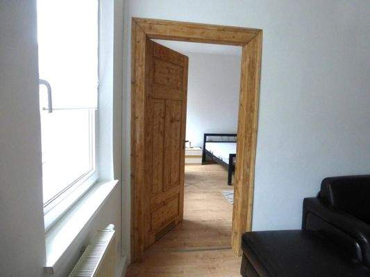 Verbindungstür Wohnen-Schlafen