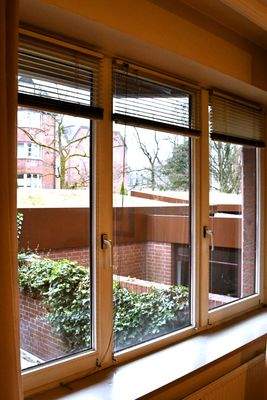 Blick aus dem Schlafzimmer