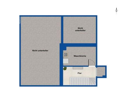 Kellergeschoss - Hinterhaus