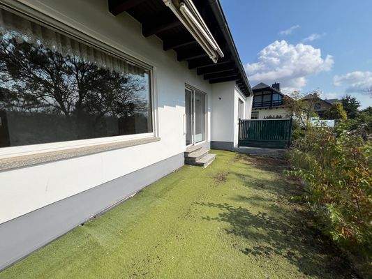 Terrasse vor Wohnen/Essen