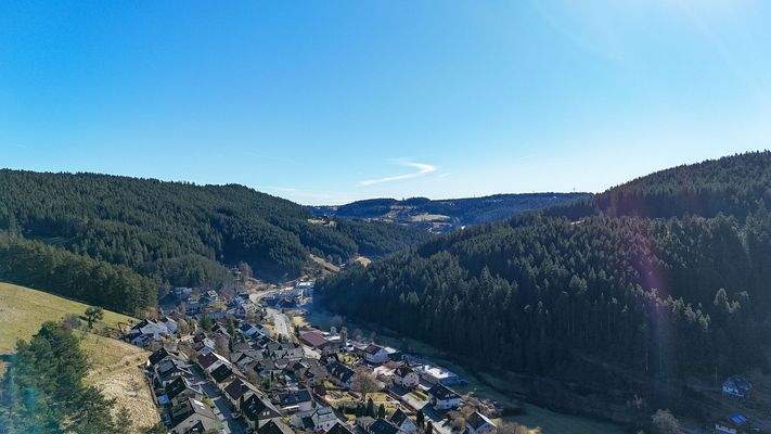 31 Luftbild über dem Haus