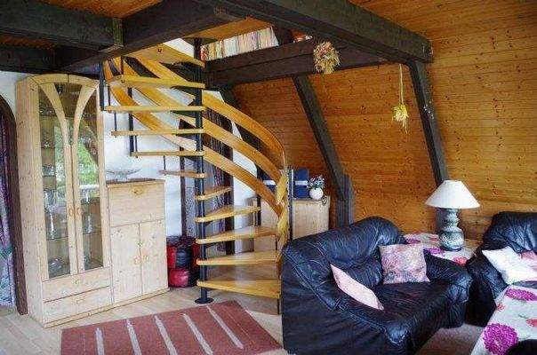 Wohnbereich III Aufgang zum Obergeschoß