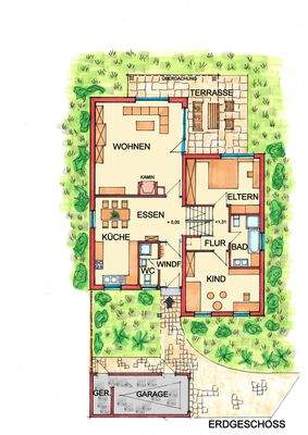 Grundriss Erdgeschoss