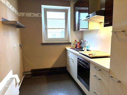 Blick in die typische Küche