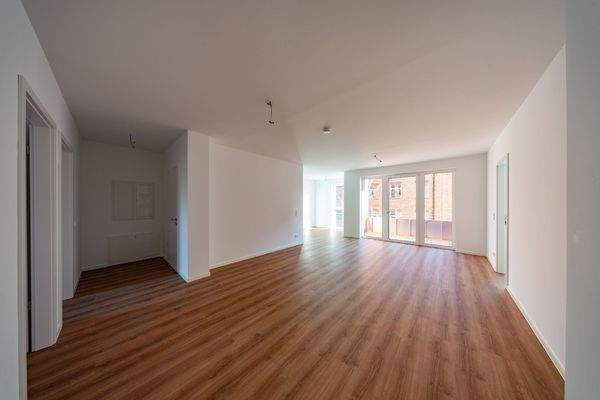 Beispielbild offener Wohn- und Küchenbereich