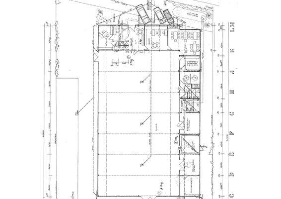 Grundriss Halle 1